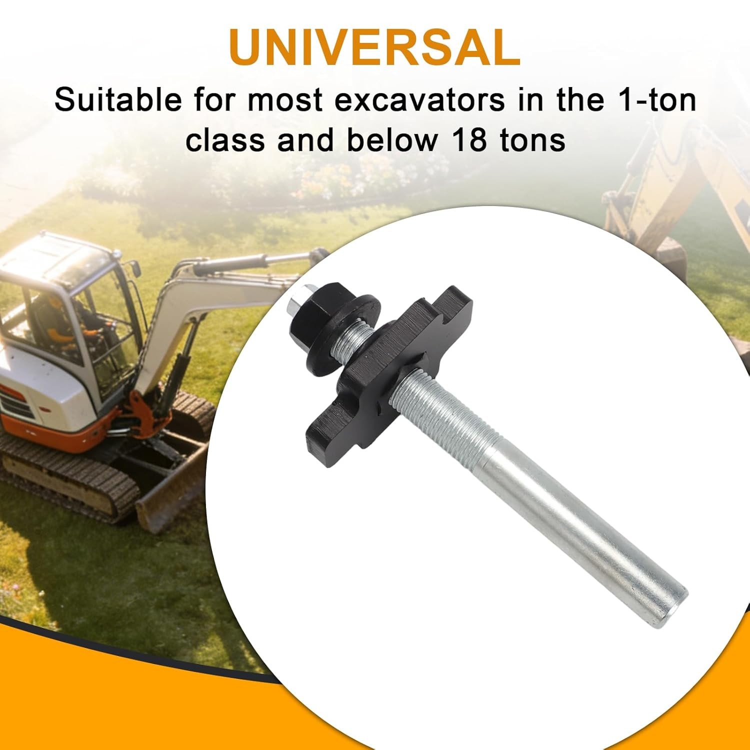 1Ton Mini Excavator Track Tensioner Adjuster for Kubota Yanmar Bobcat John Deere