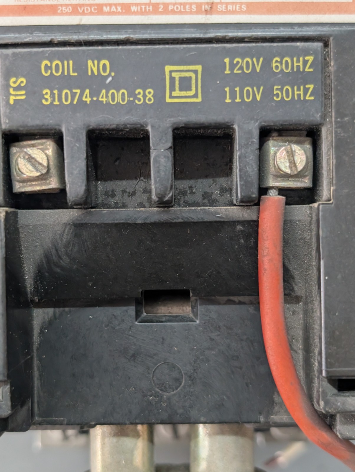 Square D 8903 SQG-11 Lighting Contactor 100A 3-Pole 120V Electrically Held w/Aux