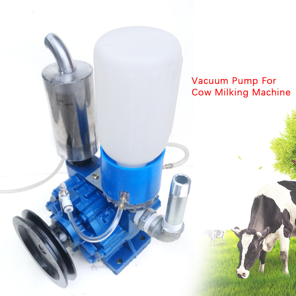 Vacuum Pump Electric Milking Machine 250L/min Sheep Milker Tank Barrel USA.