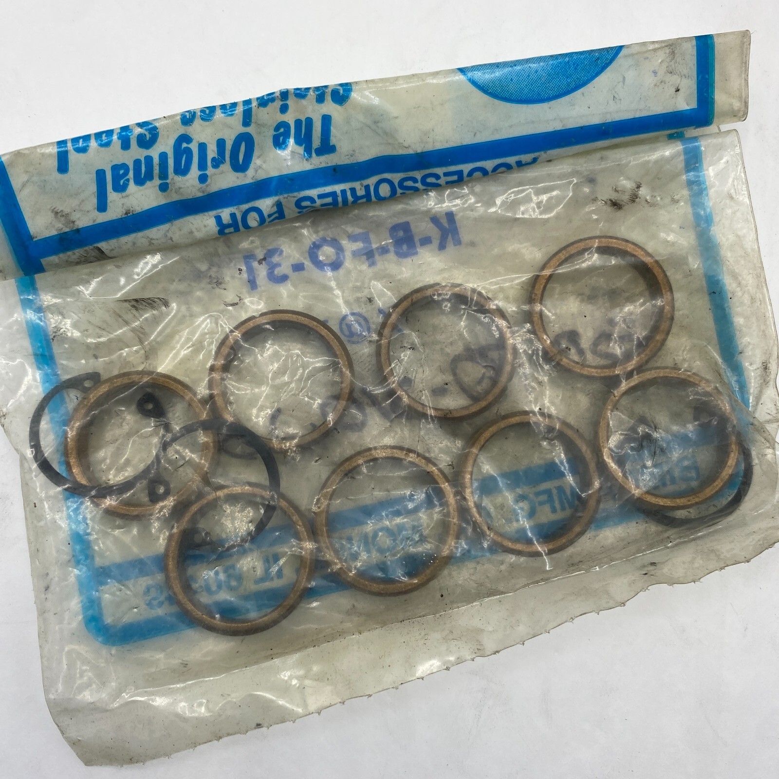 BIMBA K-B-FO-31 Single Rod Cylinder Repair Kit KBFO31 PACK OF 8 NEW🔔