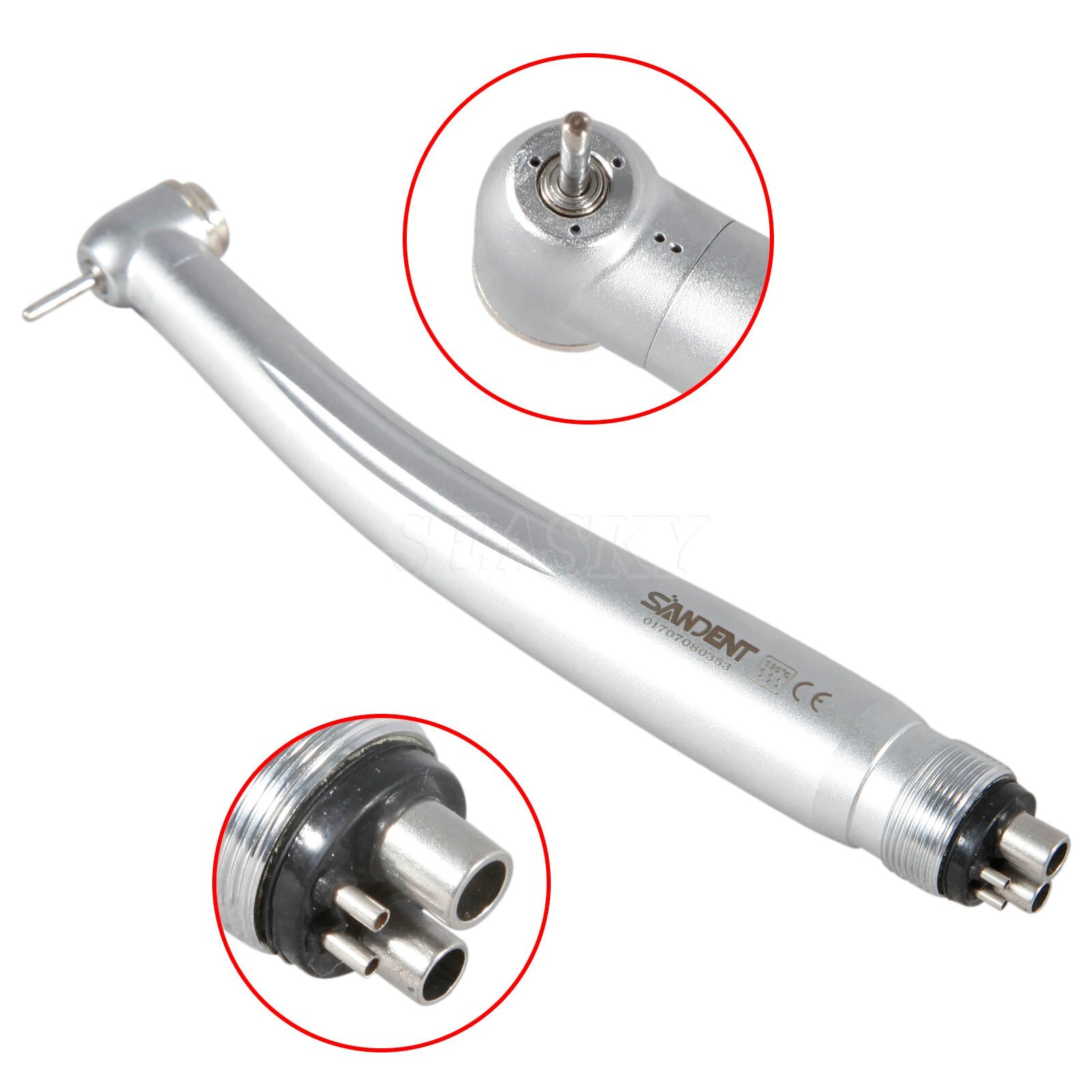 4x Nsk Style Dental high Handpiece Standard head Push Button 4 hole STNABM USA