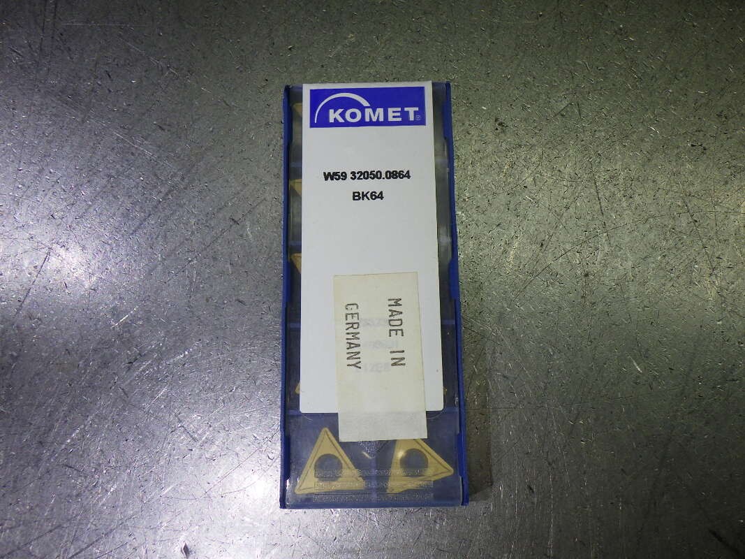 Komet Carbide Inserts QTY10 W59 32050.0864 BK64 (LOC2083A)