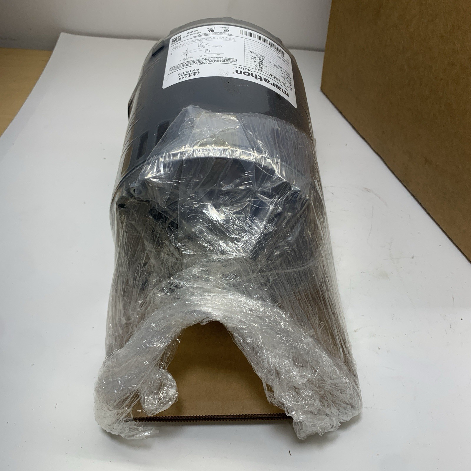 Marathon M4701 48Y Frame 5KH39QN5512T Open Drip Proof Belt Drive Motor 1/4 hp 17
