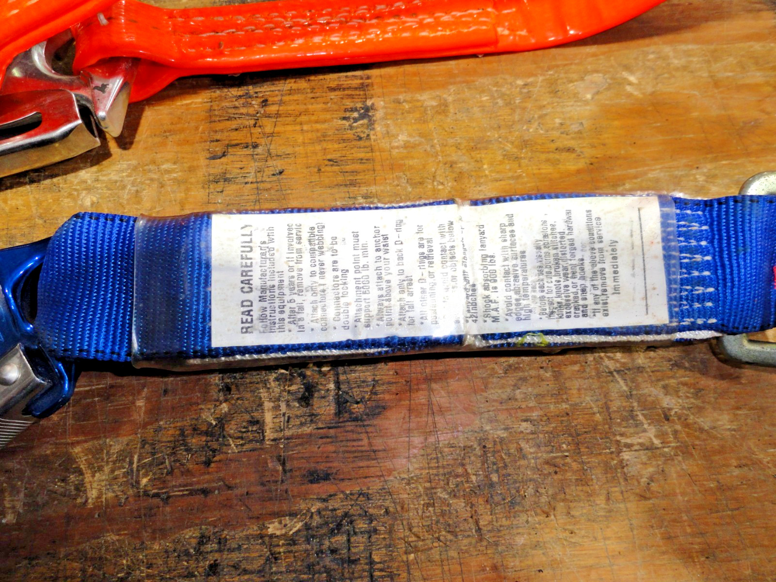 TECH SAFETY LINES MODEL 310 6FT LANYARD