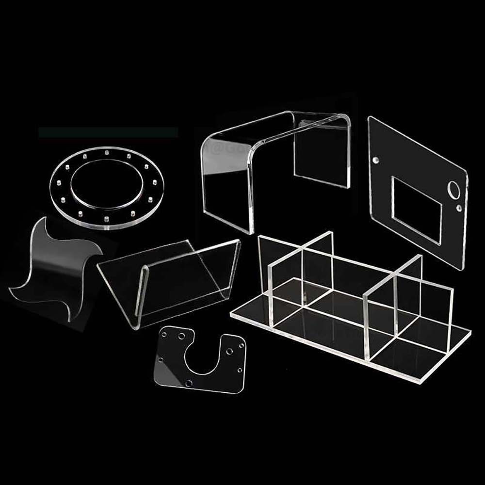 Clear Perspex Sheet Panel Cut Glass Plastic Plate Thick 1mm 1.5mm 2mm 3mm – 20mm