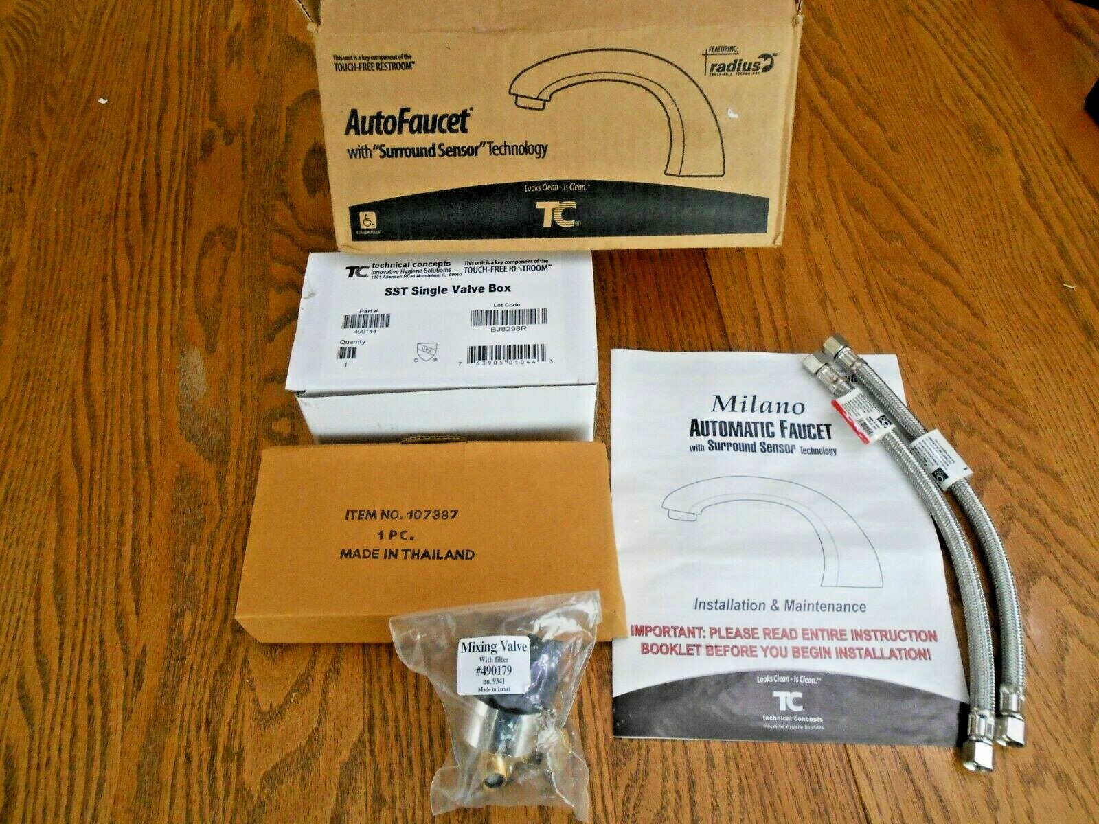 Technical Concepts TC AutoFaucet with Surround Sensor Technology – Milano Chrome