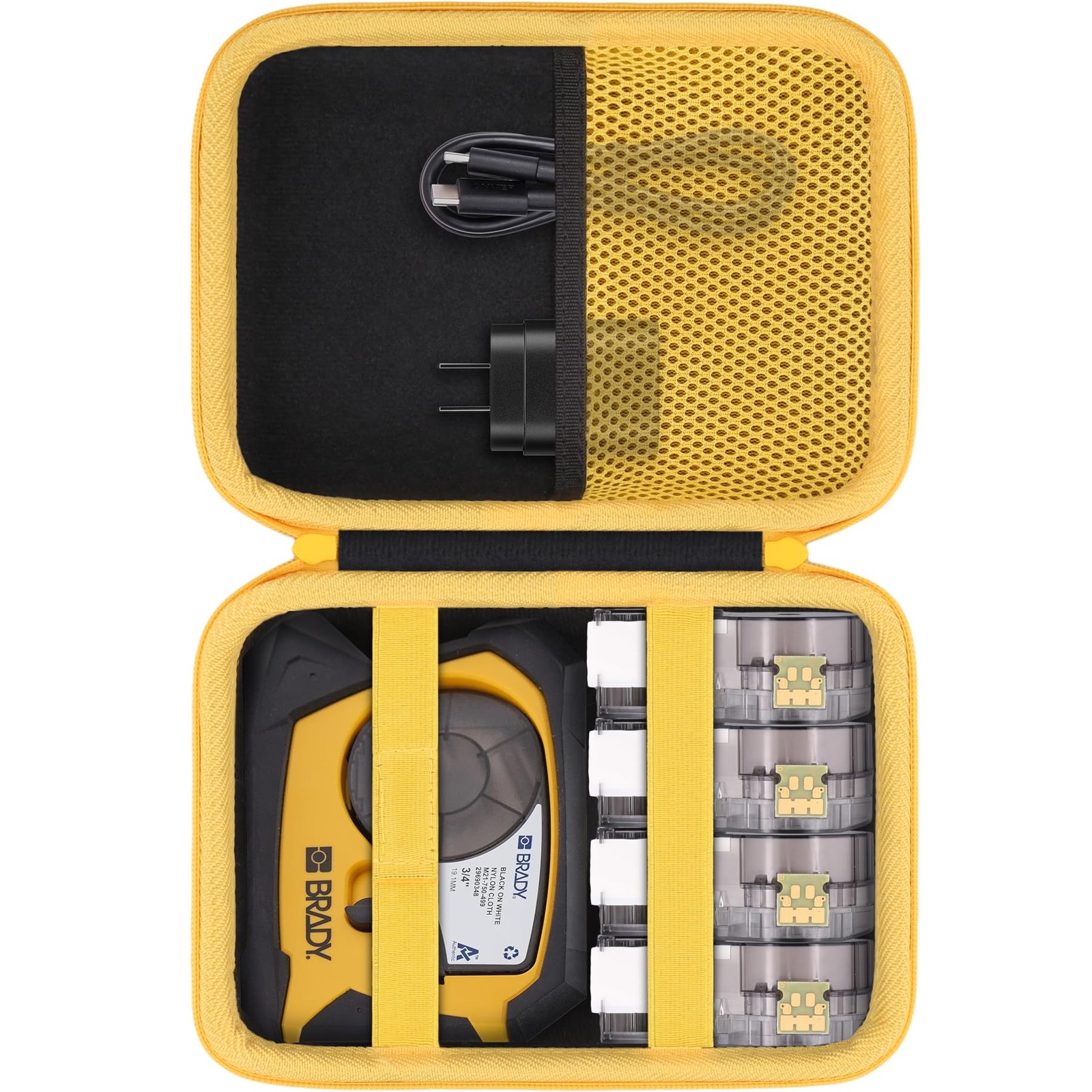 Label Printer Case with Brady M211 Portable Bluetooth Monochrome Label Printe…