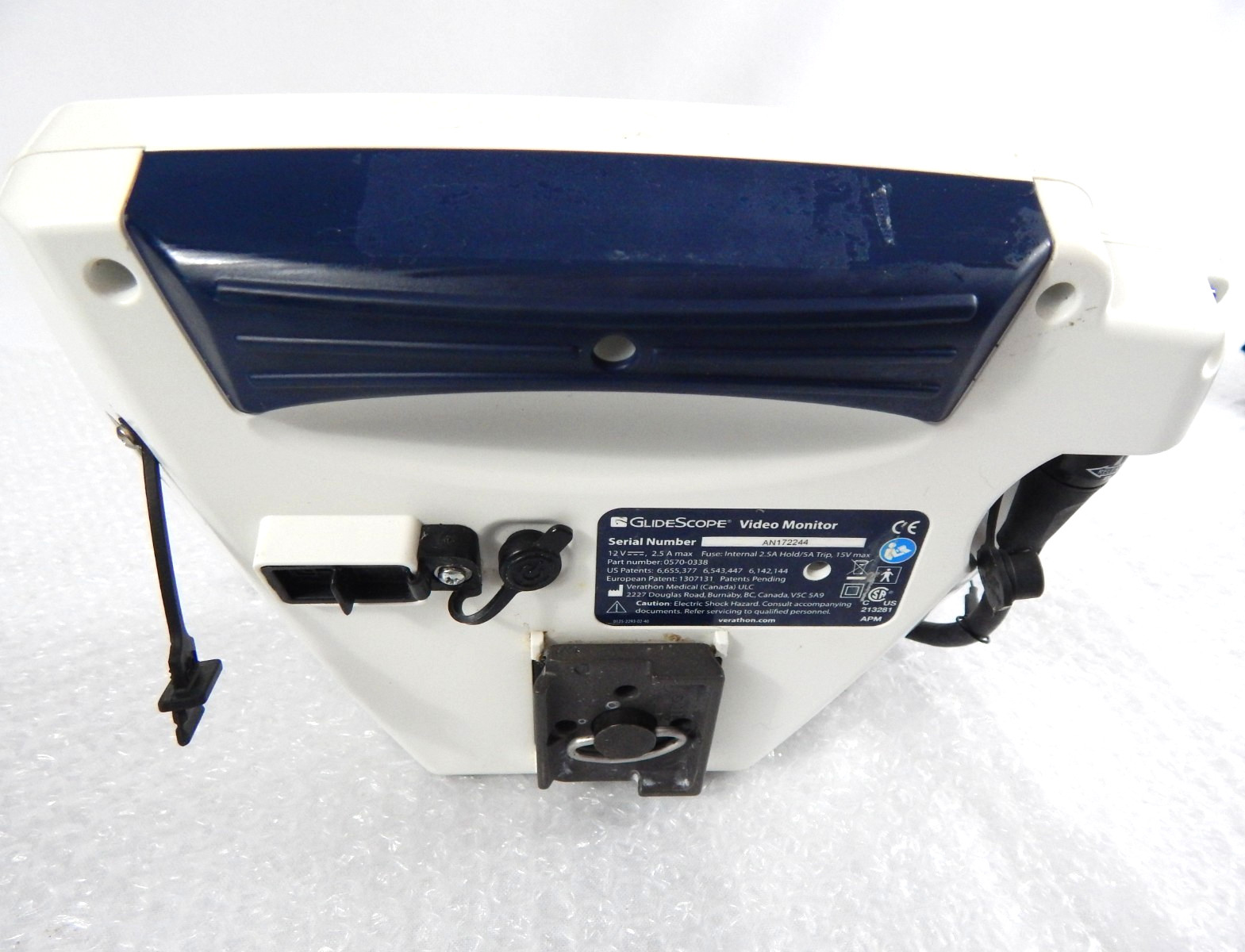 VERATHON GLIDESCOPE PORTABLE VIDEO MONITOR