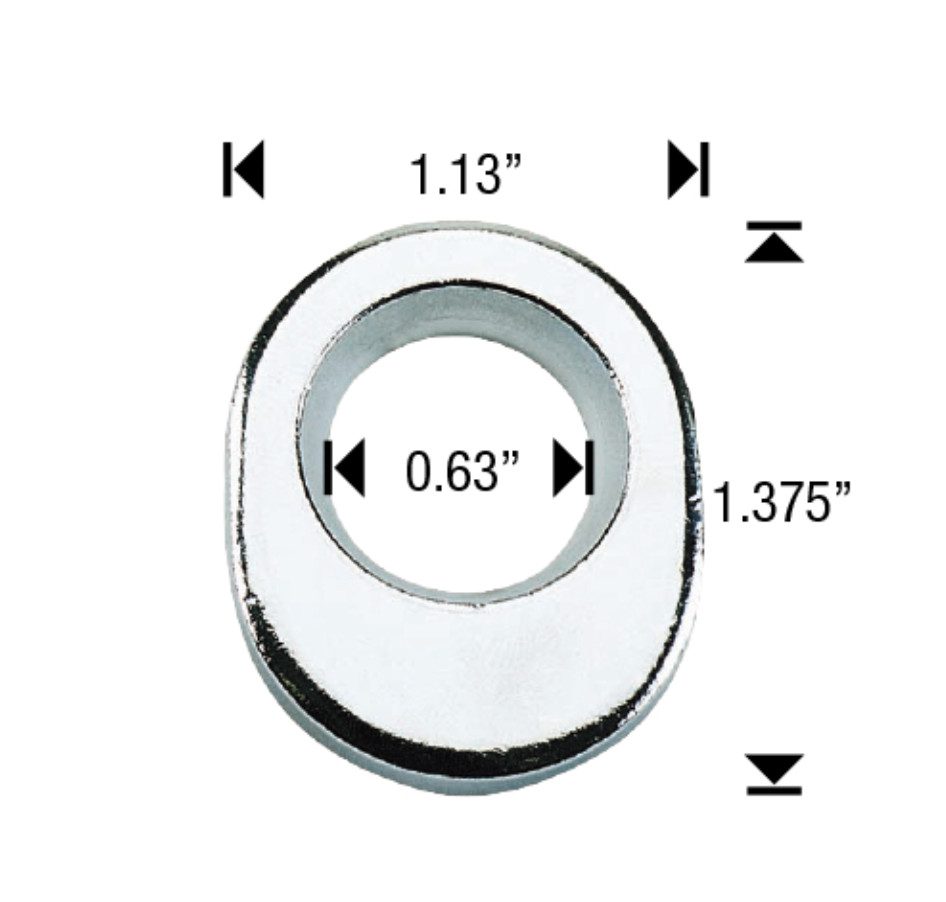 20 Pack ET Washers – Conical Style – Offset Hole