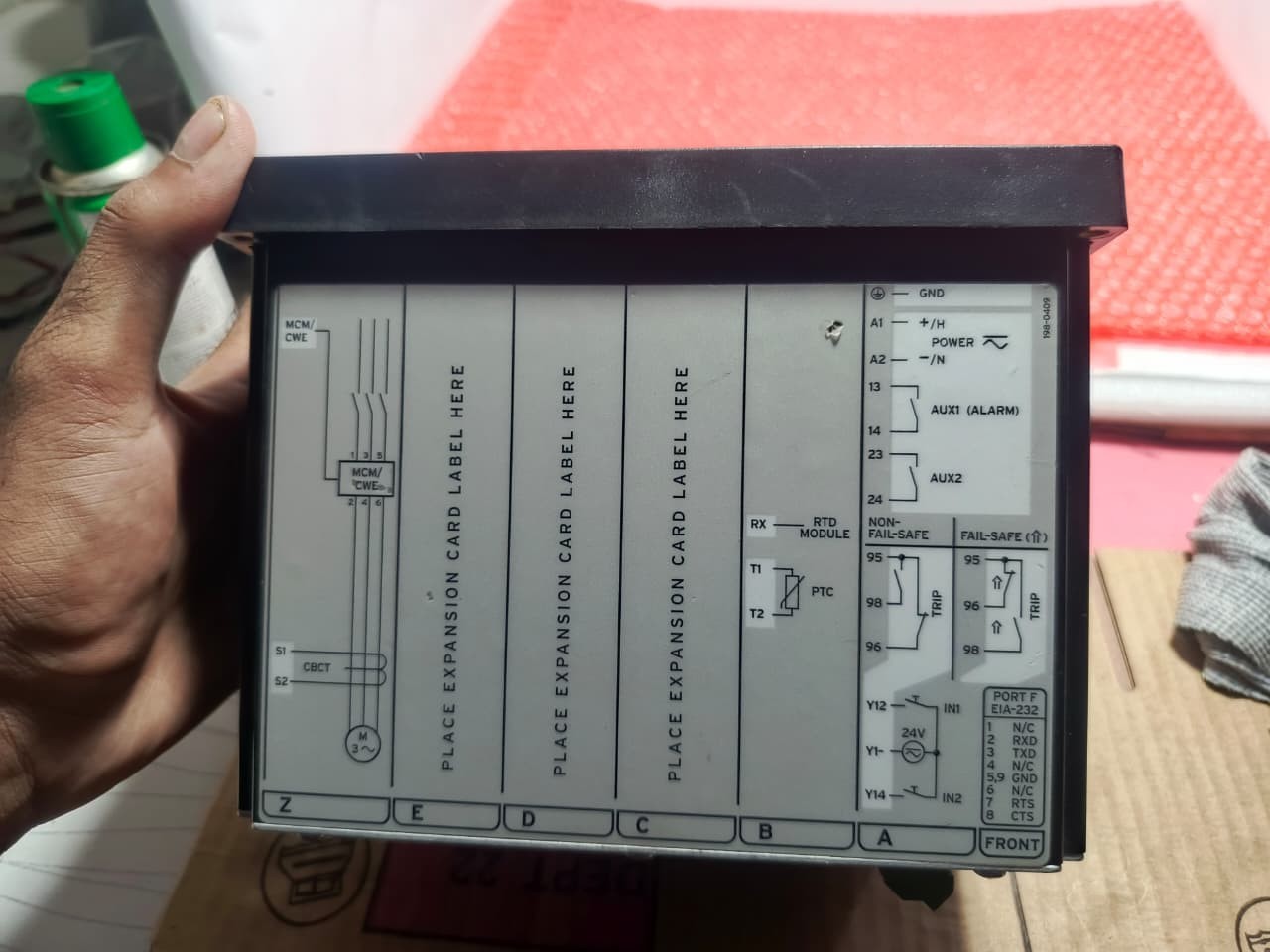 Allen-Bradley 825-P Control Unit 825-PD* Modular Protection System