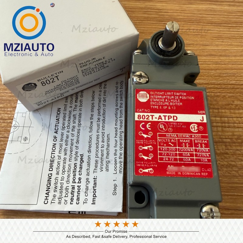 For Allen Bradley 802T-ATPD Metal Plug-In Oil Tight Limit Switch 802TATPD USA
