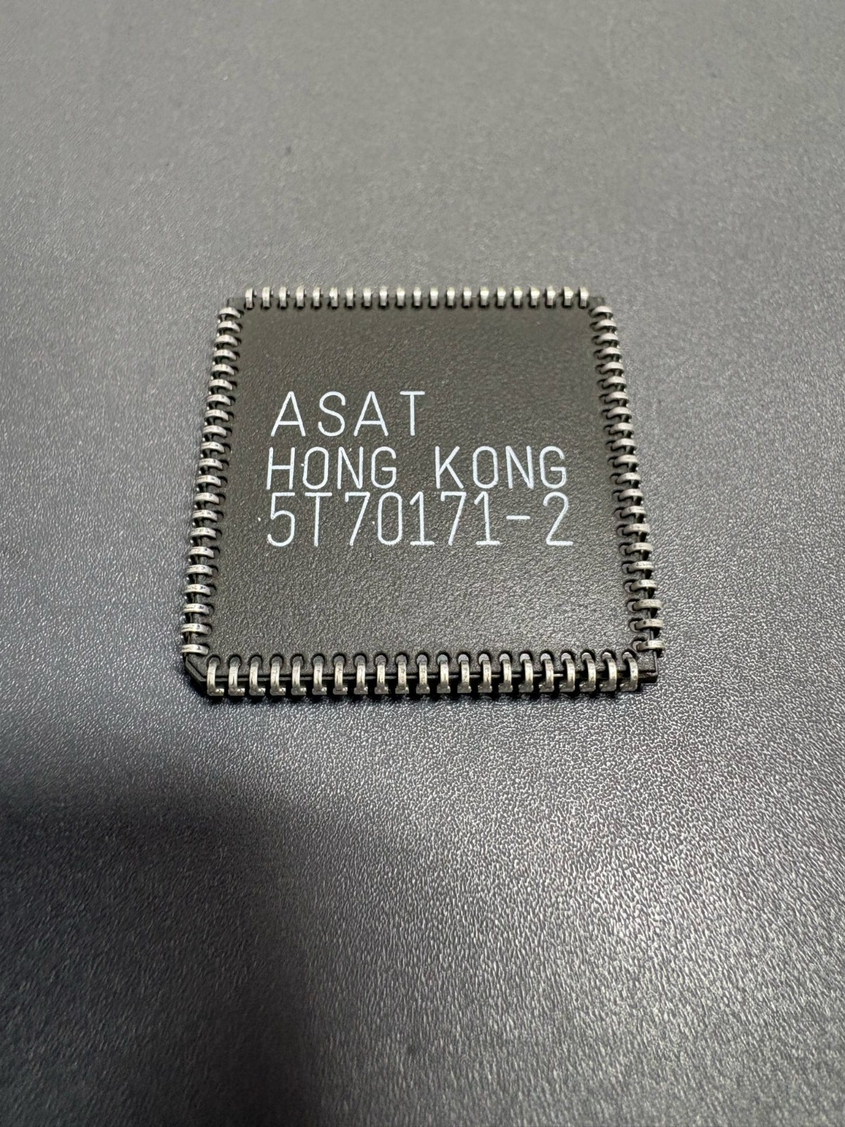5x SMC COM90C66 PLCC IC Chip Vintage ASAT Hong Kong Lot