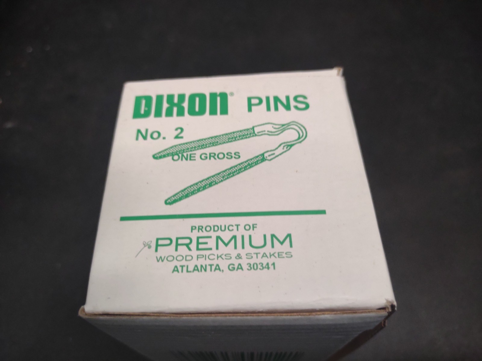 1 Box Dixon Pins, 144 Pieces, Double Wood Pick Fasteners for Florist Floral Foam
