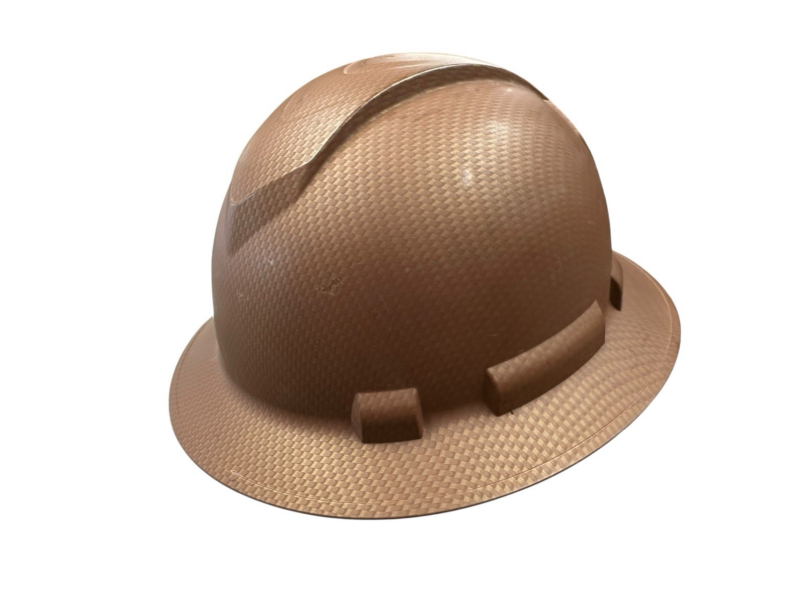MSA Pyramex Full Brim Copper Ridgeline Protective Safety Hard Hat #100