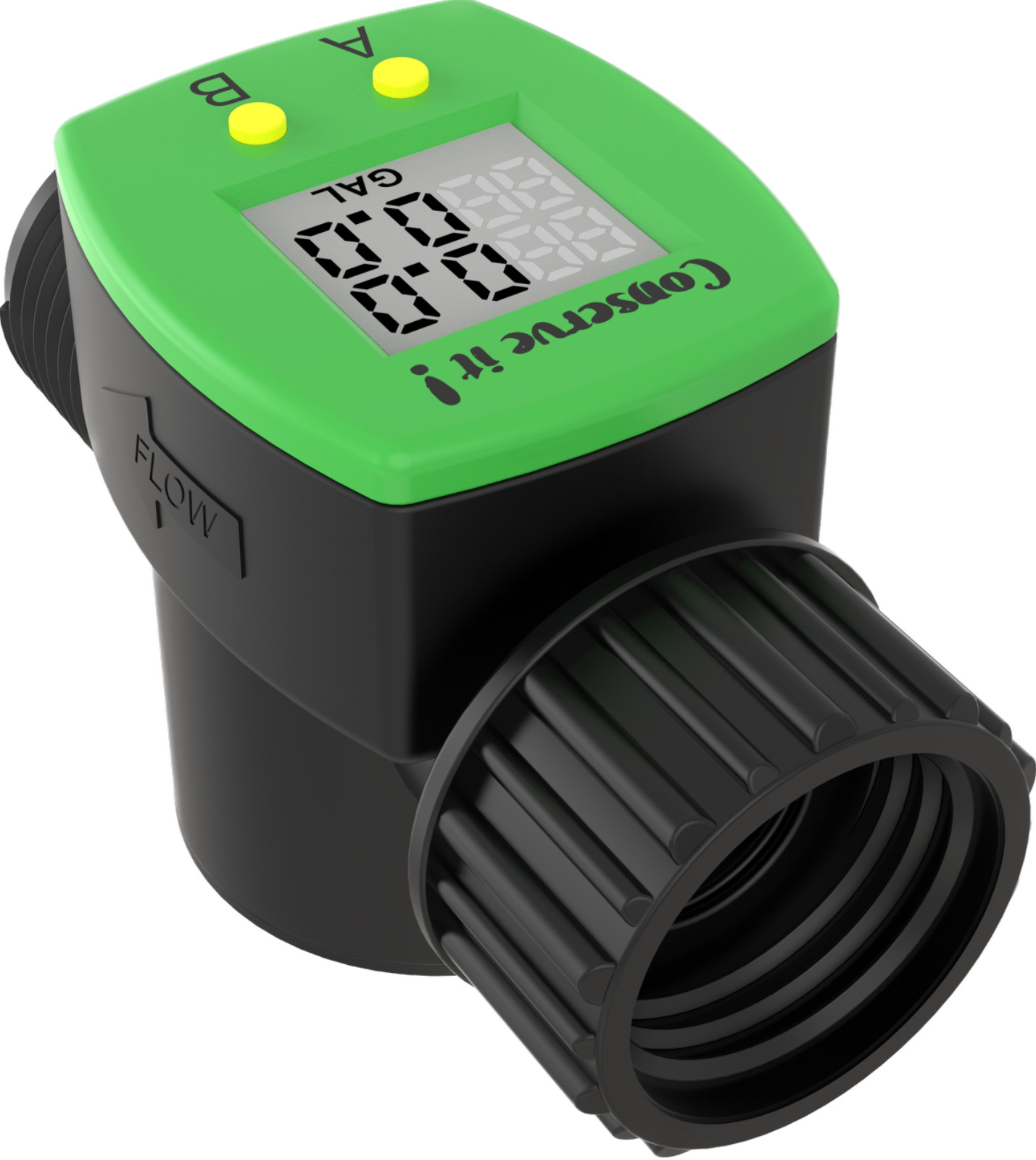 Water Flow Meter for Garden Hose for Watering or Filling RV Tank – Monitor Usage