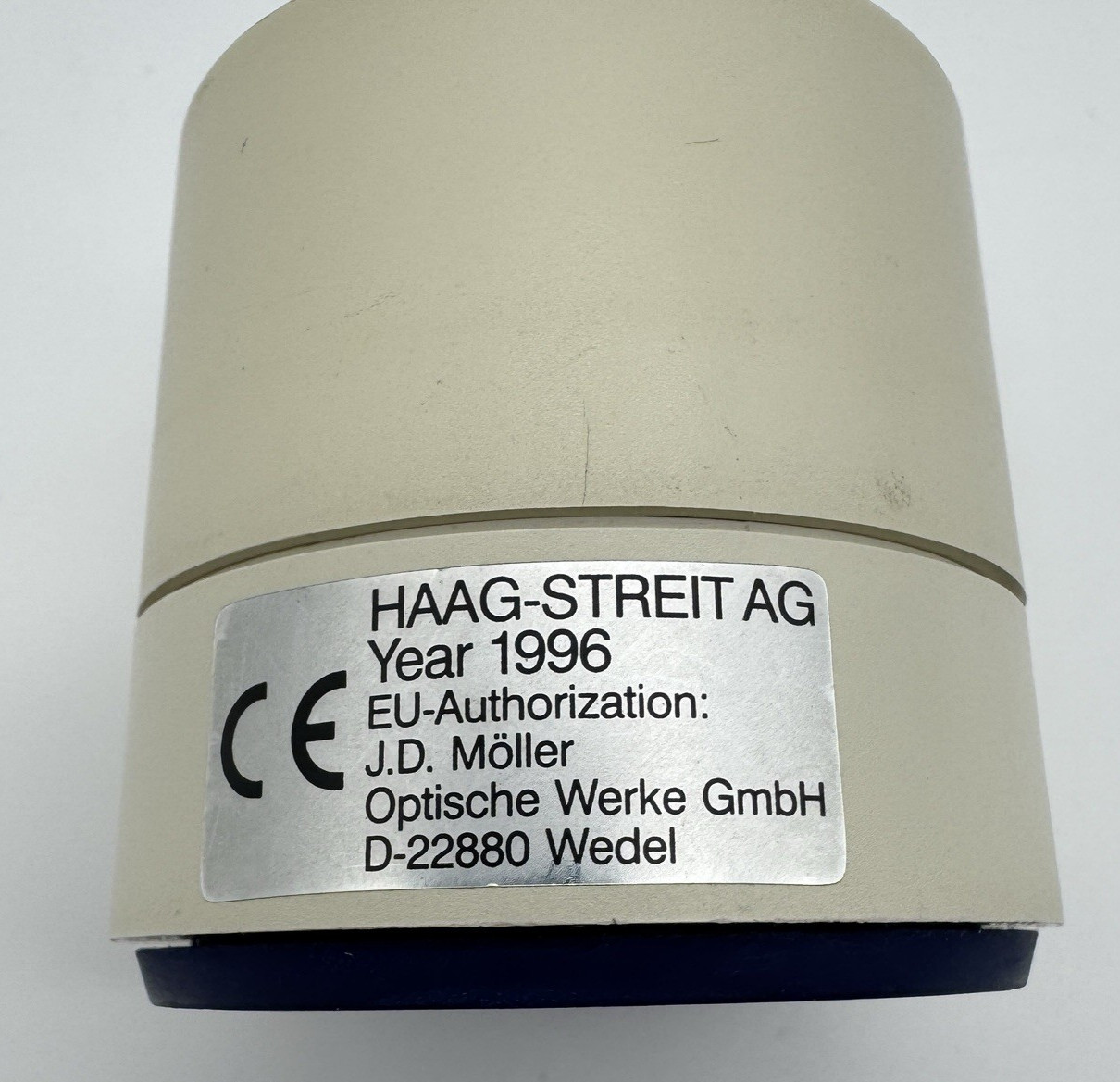 Haag-Streit AG Goldmann 903 Large 3-Mirror Lens, with case, Made in Switzerland.