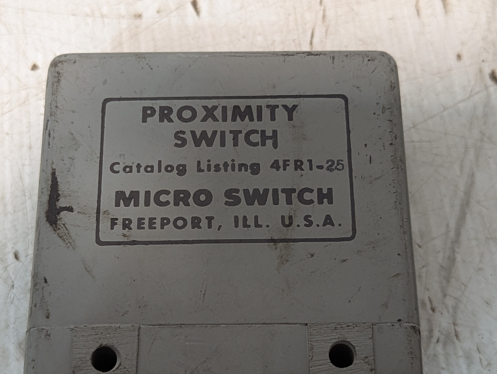 Micro Switch 4FR1-25 Proximity Switch w/Anaconda Type E.F. Metal Hose -Free Ship
