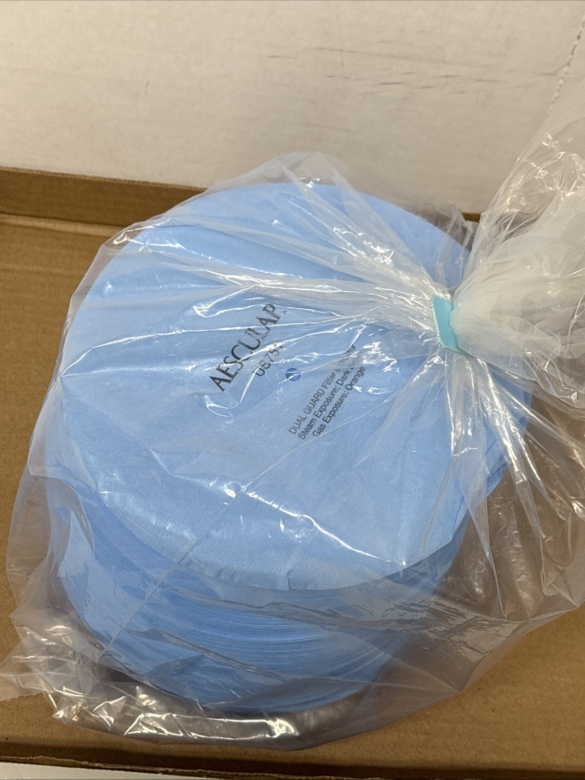 1,000 pc Aesculap US751 Sterilization Round Filters Indicator Dual Guard 11/2028