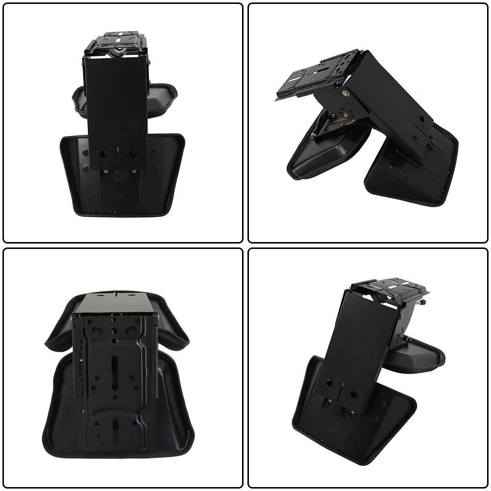 Black Universal Tractor Suspension Seat For Massey Ferguson Ford 230 231 234 255