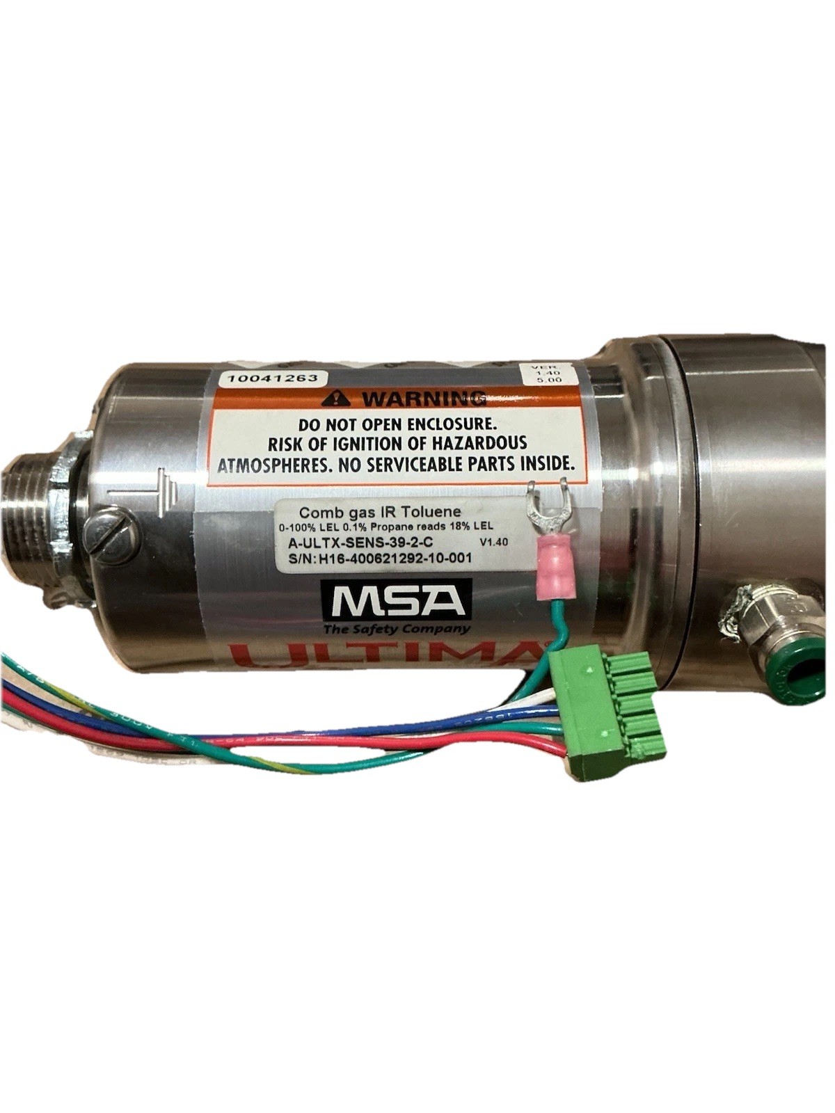 MSA ULTIMA A-ULTX-SENS-39-2-C Combustible Gas IR Toluene C2
