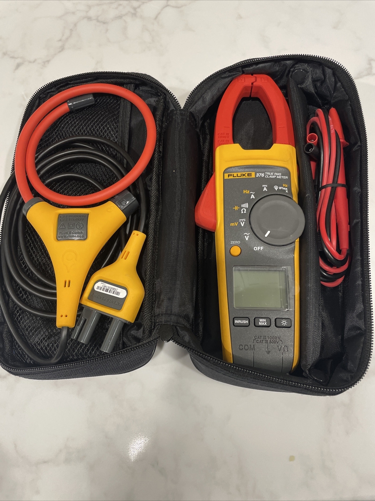 Fluke 376 True RMS AC/DC Clamp Meter with Iflex