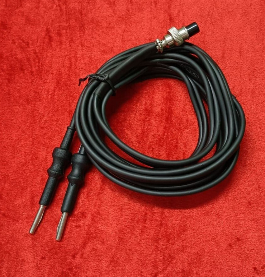 Laparoscopic Patient Plate Cable Cord With Round Connector Silicon Material -1pc