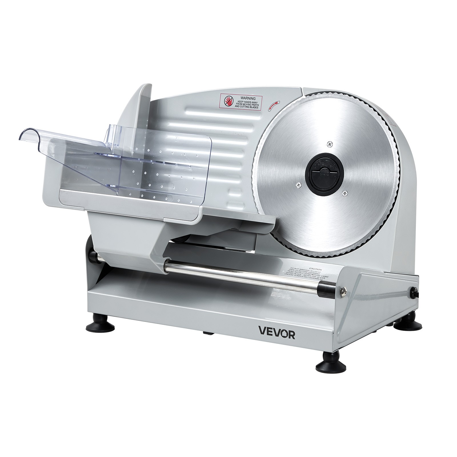 VEVOR Electric Meat Slicer with 7.5″ SUS420 Blade & 0-0.6″ Adjustable Thickness