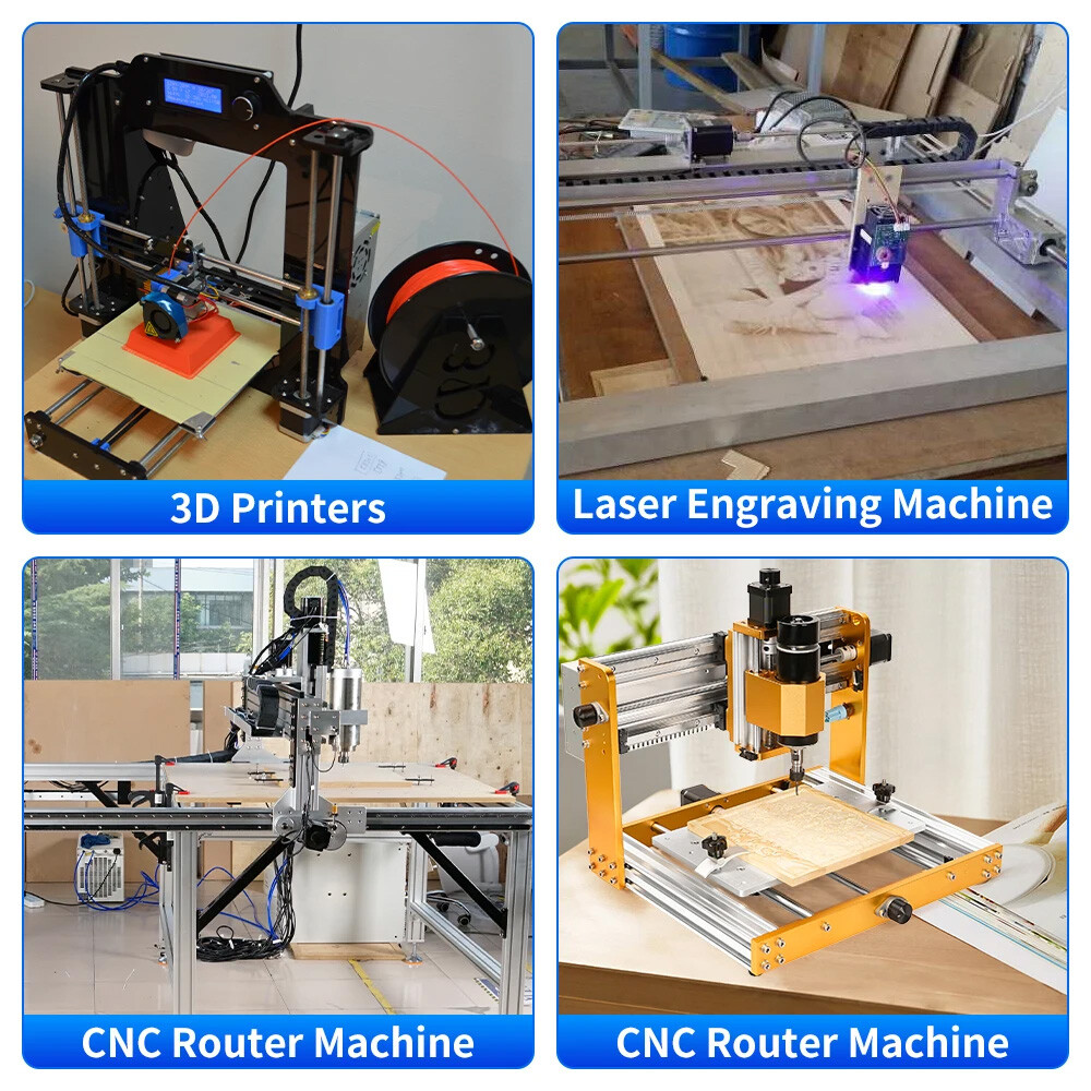 【US】Nema 17 42 Stepper Motor 0.28Nm/0.42Nm/0.56Nm 4-lead for 3D Print/CNC Router