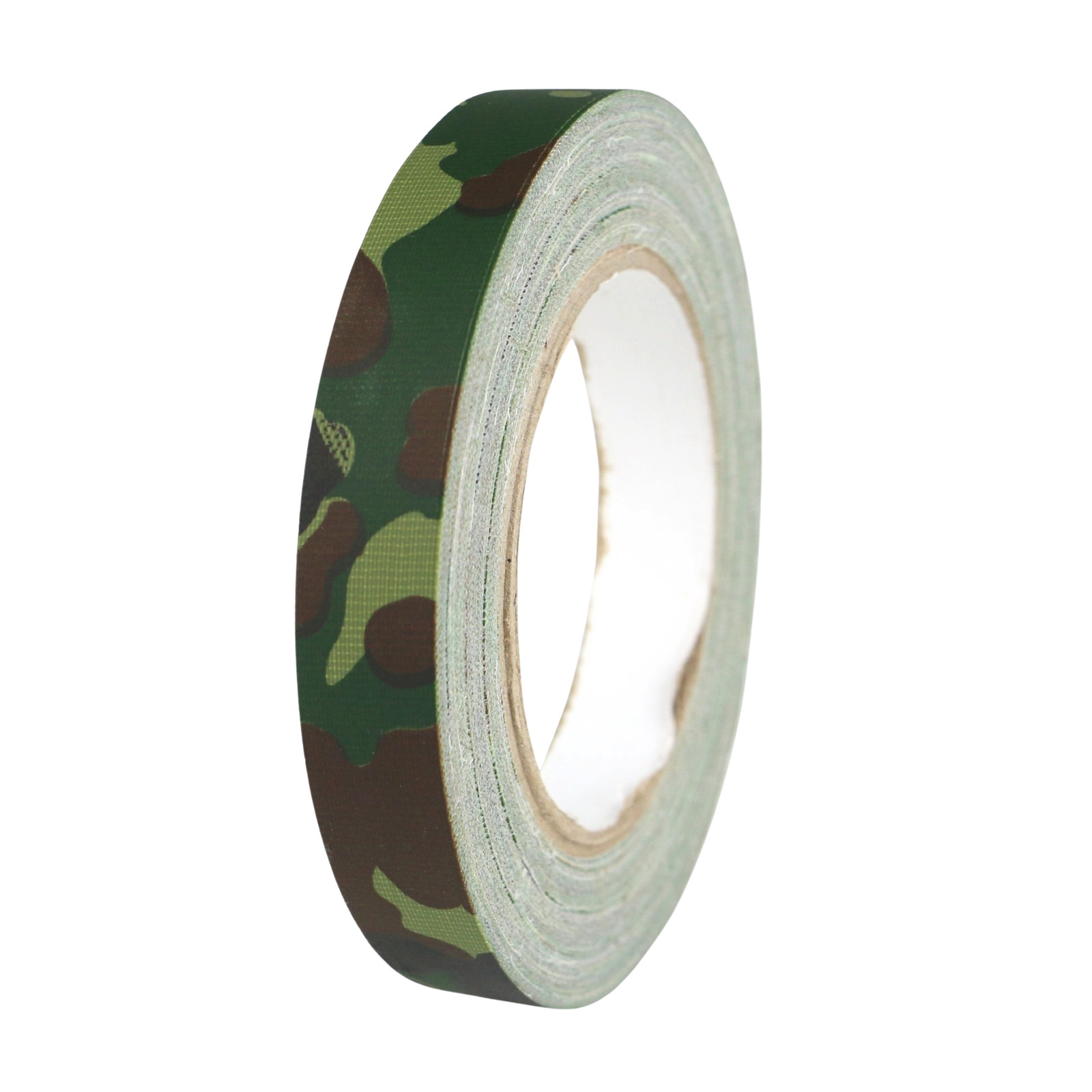 JVCC Premium Grade Camouflage Duct Tape (CAM-01): 1/2 in. x 75 ft. (Woodland For