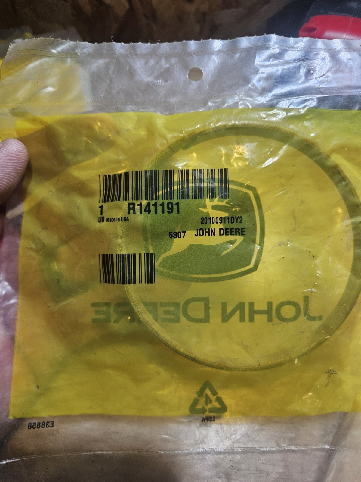 JOHN DEERE R141191 Rockshaft Lift Arm Wear RingOEM NOS R141191 FREE SHIPPING
