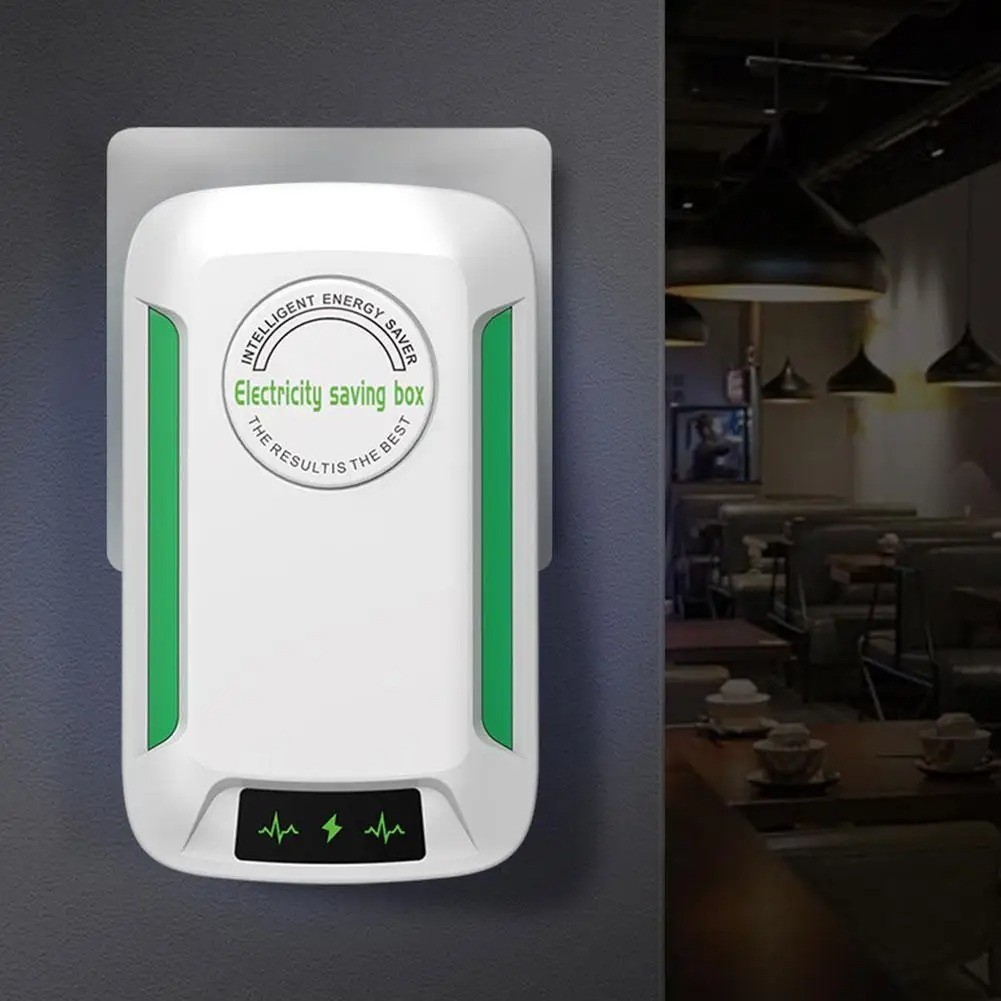 Electricity Saving Box-Intelligent Energy Saver Plug in Saving Device for Home,