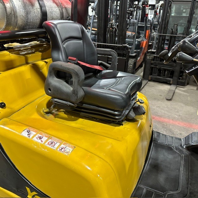 2019 Yale GLC080VX 8000lb Used Forklift Triple Mast Sideshift 6091 Hours