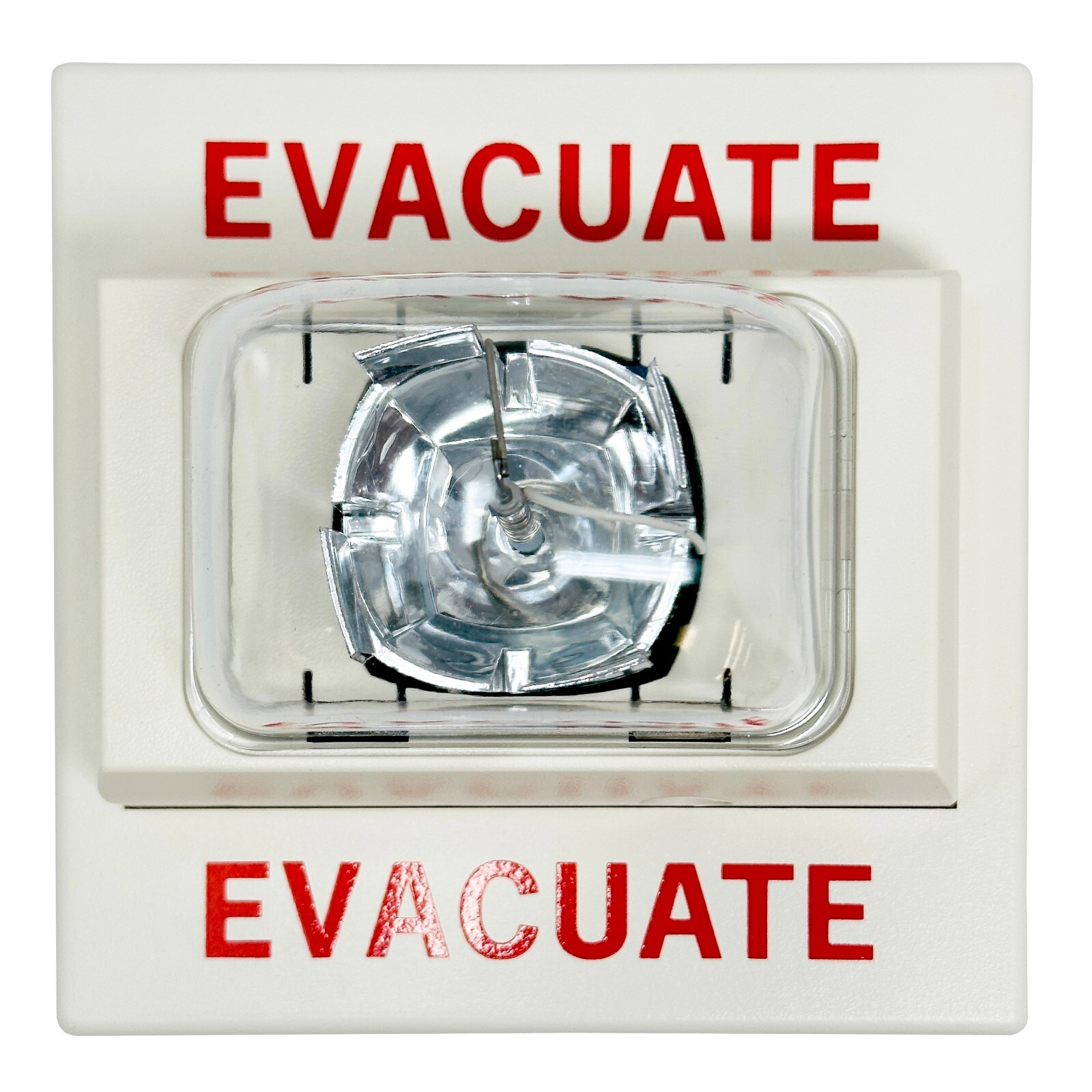 Siemens U-MCS-WE Marine Fire Detection System 3 Evacuate Strobe 500-648644
