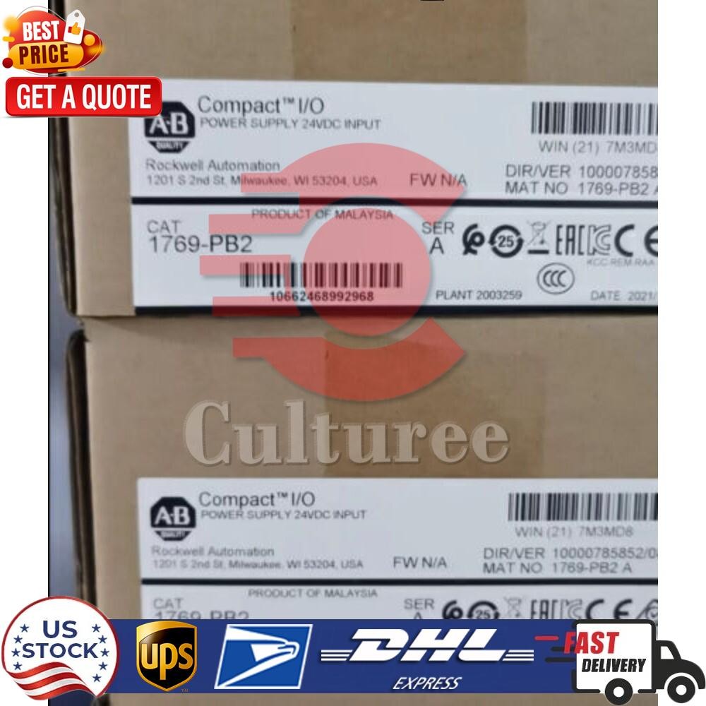 New Sealed AB 1769-PB2 CompactLogix DC 2A/0.8A Power Supply US Free Tax