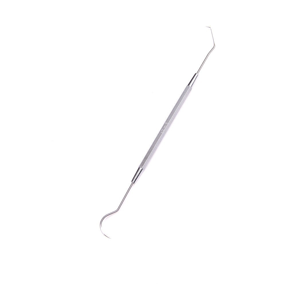 Dental Explorer Probe Hook Pick Double End Stainless Steel Dentist Teeth Clean