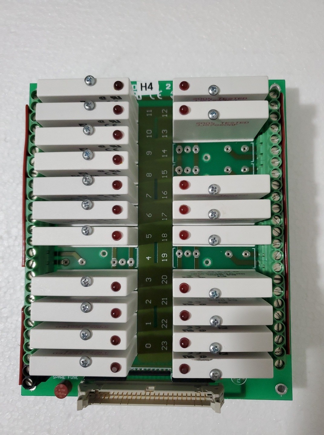 3pcs. OPTO 22 G4PB24 I/O Module PLC Rack Board w/ Cables *READ*