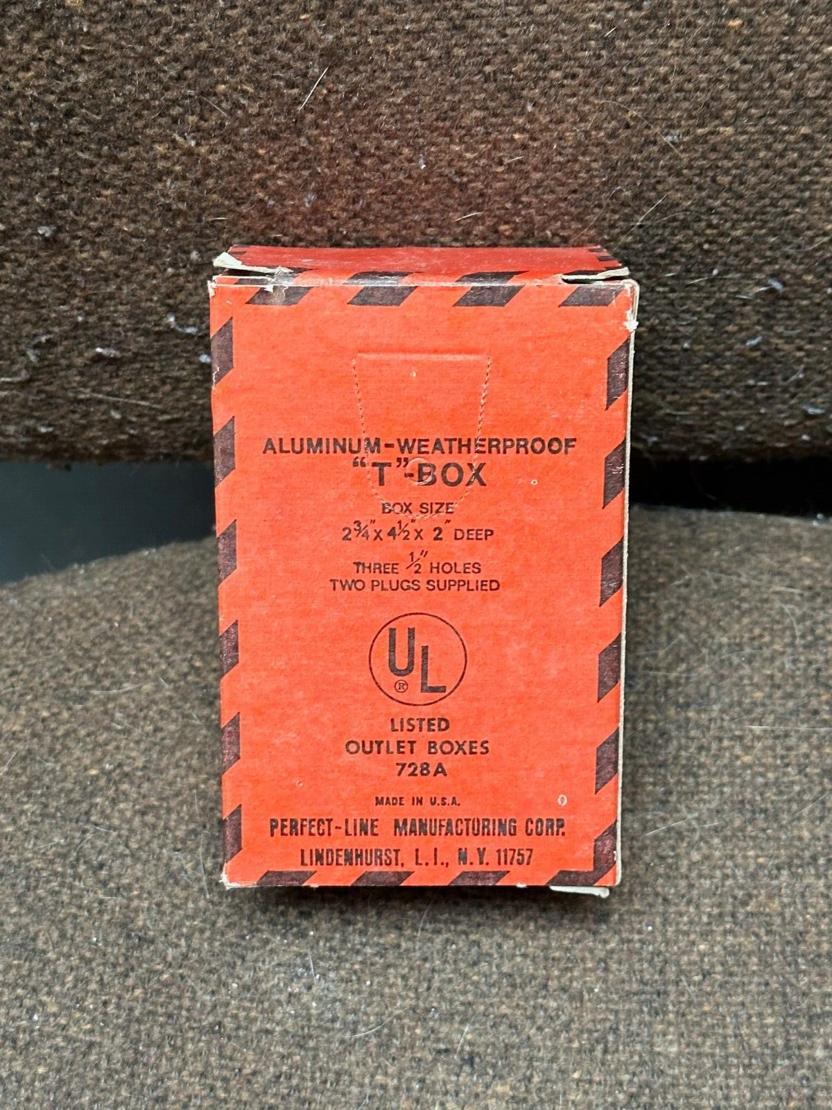 2.75 x 4.5 x 2 OUTDOOR Weatherproof Receptacle T BOX Aluminum & Cover T11 WR81C