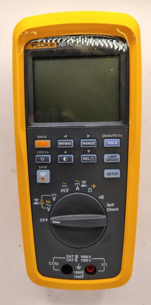 Fluke 283FC – CAT III 1500 V TRMS Wireless Multimeter