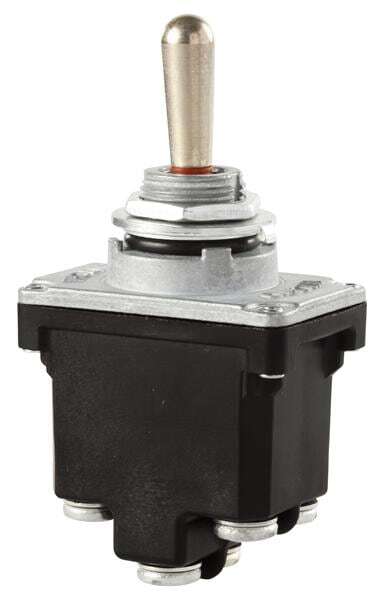 Honeywell 1NT91-2-NH Toggle Switch – SPST – On-Off – 15A 125VAC – 17.02mm Sta…