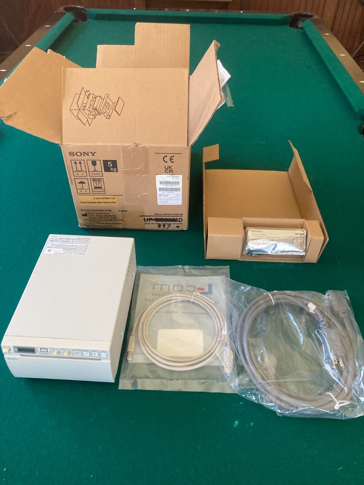 Sony UP-D897 Digital Graphic Printer Ultrasound Mini C-arm Radiological Medical