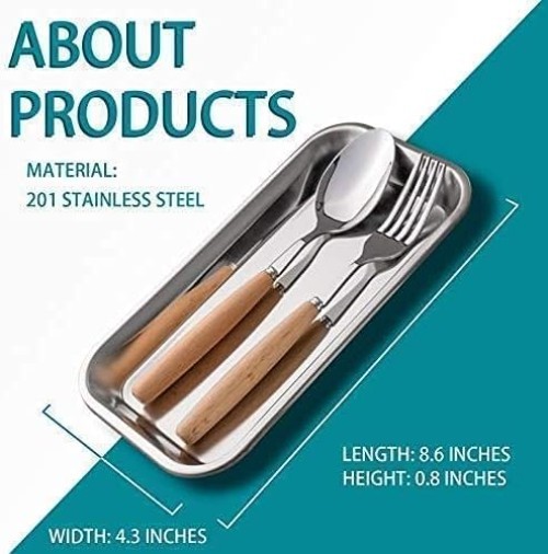 Elegant 3 Pack Surgical Trays in Stainless Steel for Instruments & Daily Use