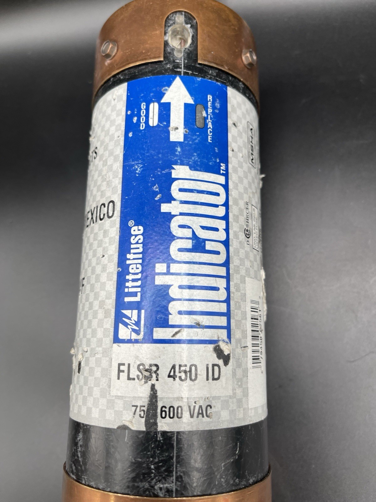 Littelfuse FLSR 400ID 400 ID FLSR400ID Indicator POWR-GARD 75-600 Vac 400A RK5