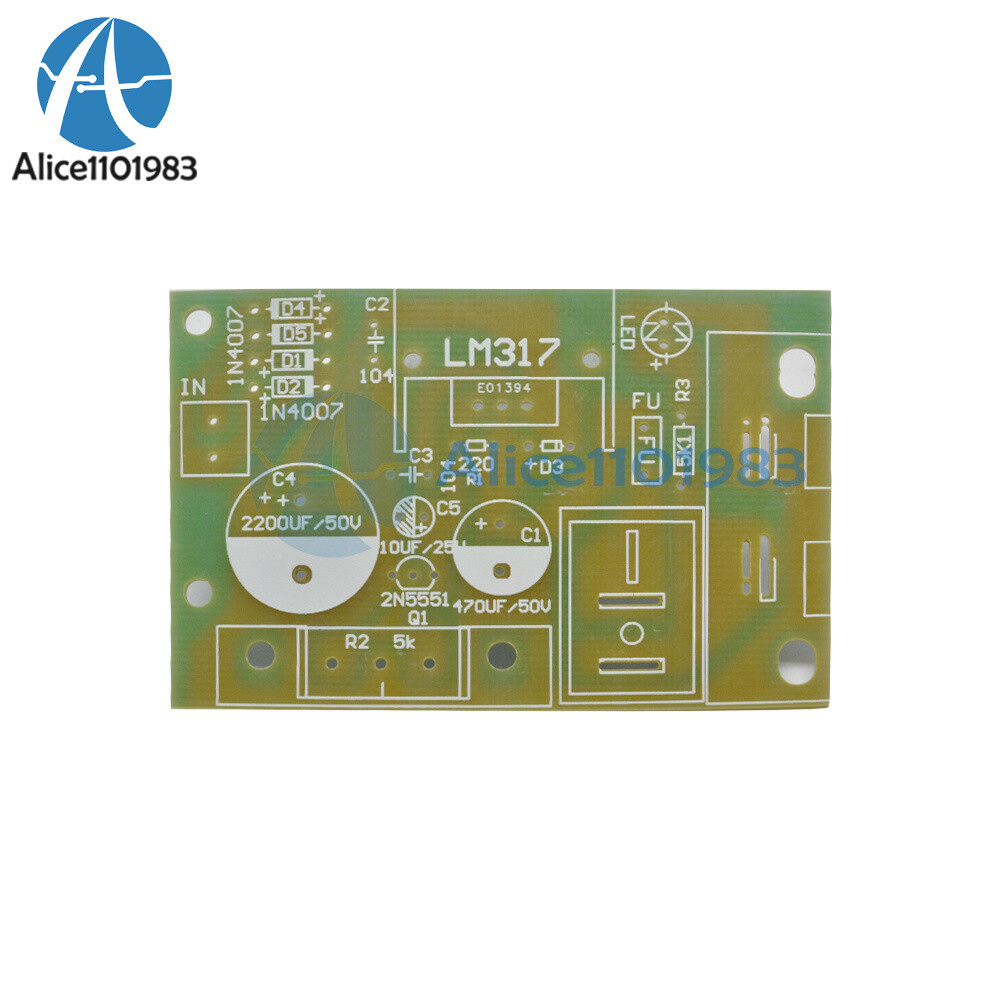 LM317 Step-down DC 5V-35V to 1.25V-30V DIY Kits AC/DC Power Supply Module