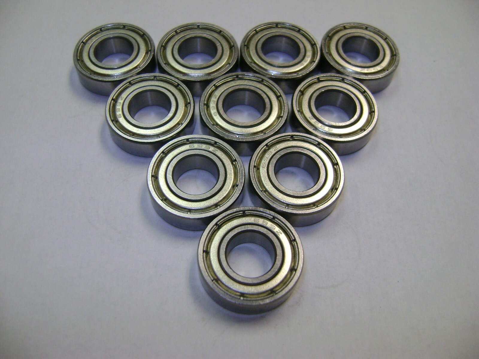 10 NMD 699-ZZ Bearings 9x20x6 ID=9mm OD=20mm WIDTH=6mm BAB220