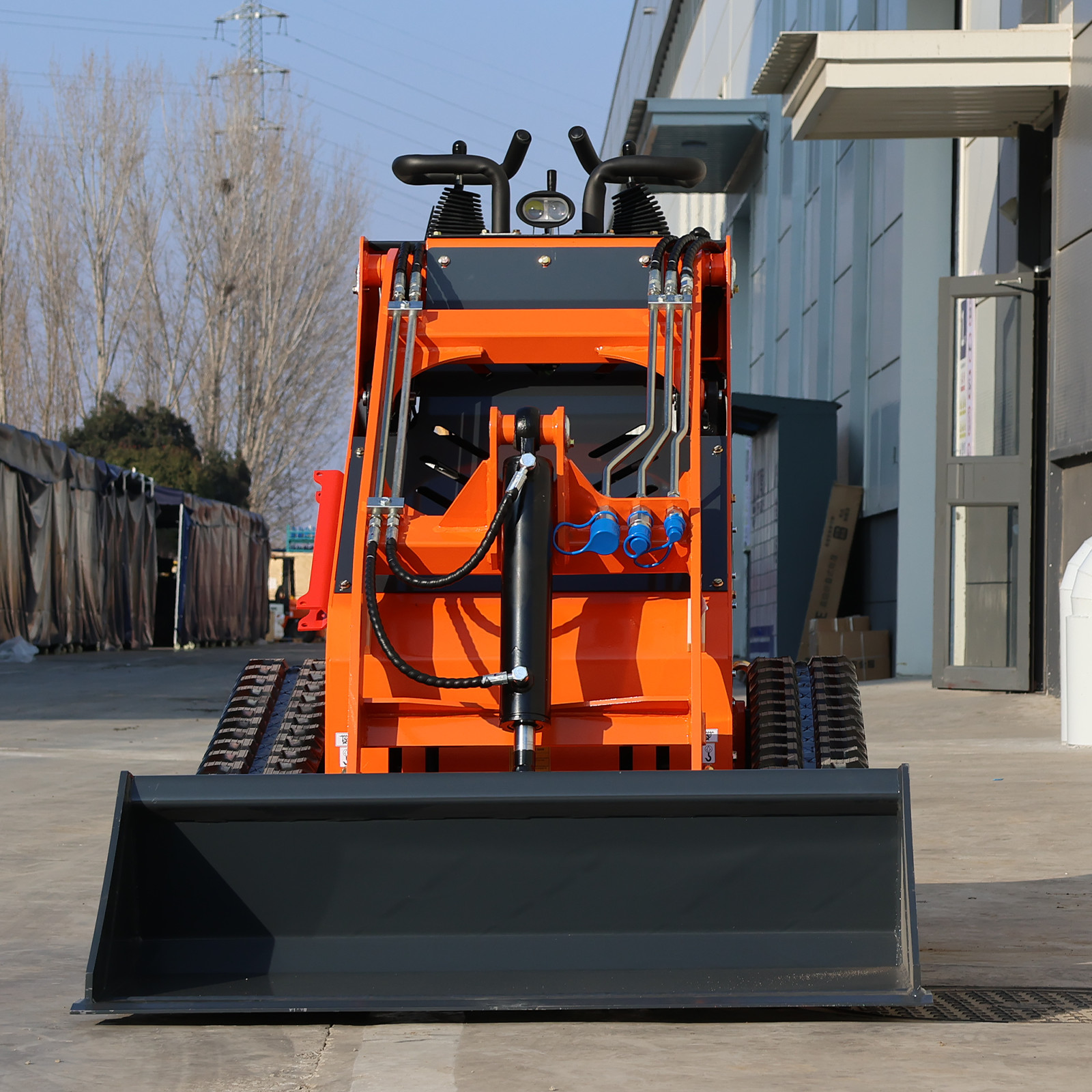 Free Shipping New MachPro MP-S330 Mini Skid Steer Track Loader 15HP Gasoline EPA