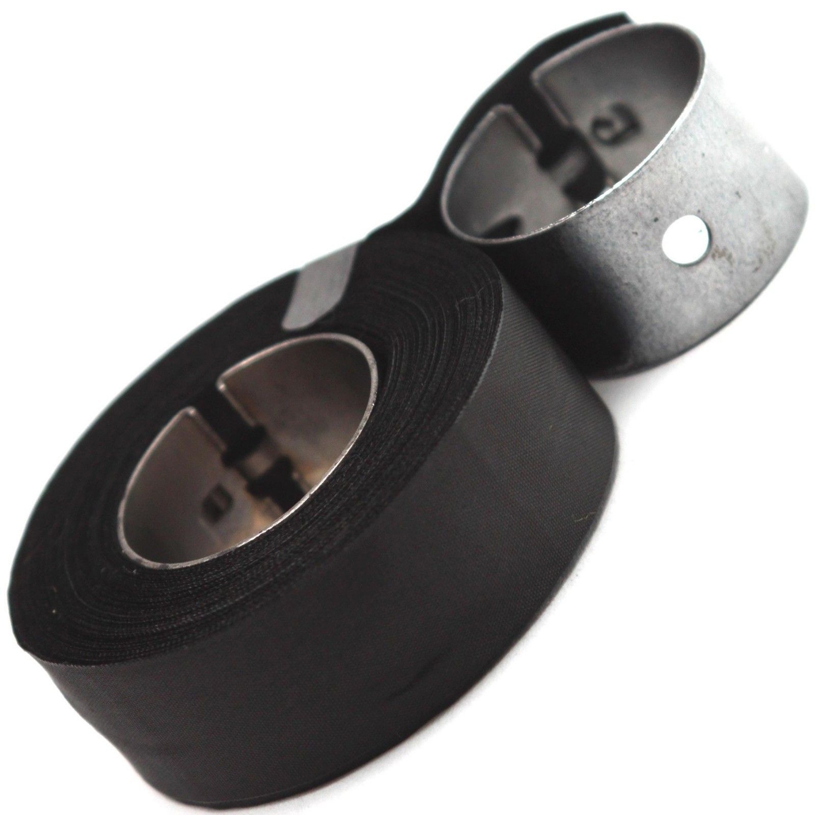 Twin Metal Spools Ringlets For Remington & Underwood Typewriter + New Ribbon