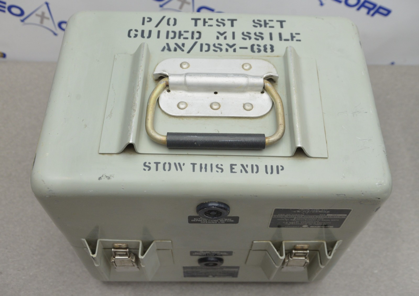 NAVEWEPS Guided Missile Test Set AN/DSM-68 63A3D100 – 1965