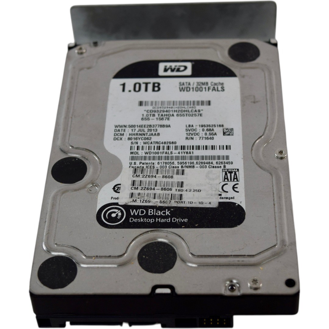 WD 1TB 7200 RPM SATA II 32MB 3.5” HDD WD1001FALS-41Y6A1