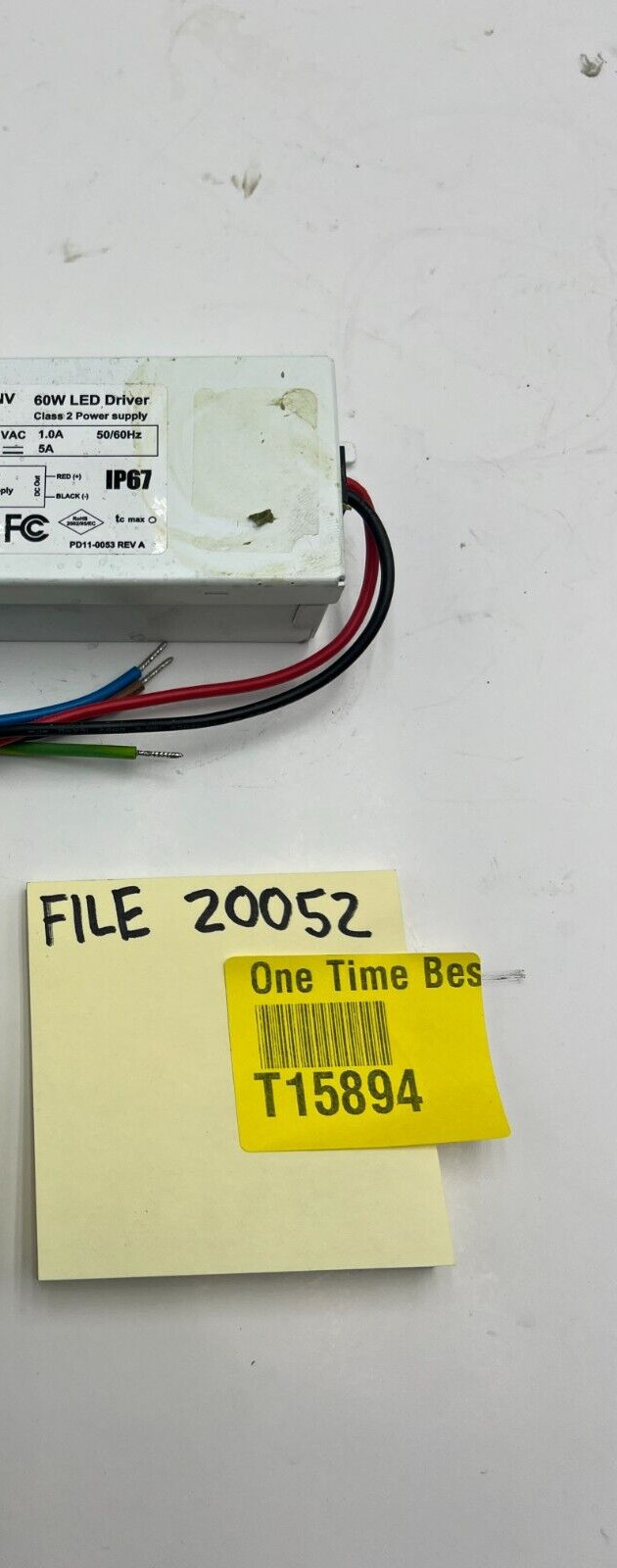 PermLight PS60-12V-UNV 60W LED Driver Class 2 Power Supply 50/60Hz 100-277VAC 5a