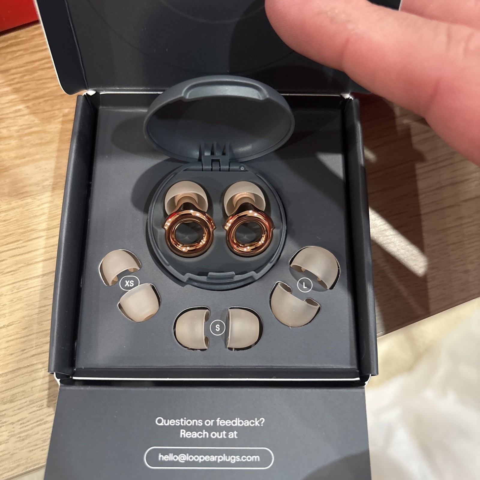 Loop Experience 2 Ear Plugs – Stylish Certified Hearing Protection Gold